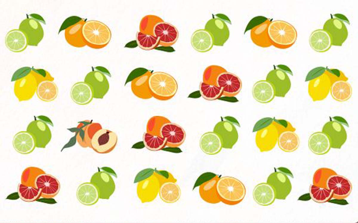 Reto visual de frutas (Shutterstock)