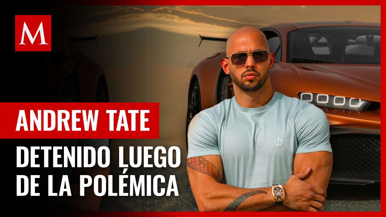 Andrew Tate es detenido es Rumania por presunta trata de personas