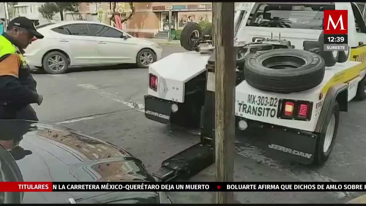 Aseguran vehículo relacionado con el atentado contra Ciro Gómez Leyva