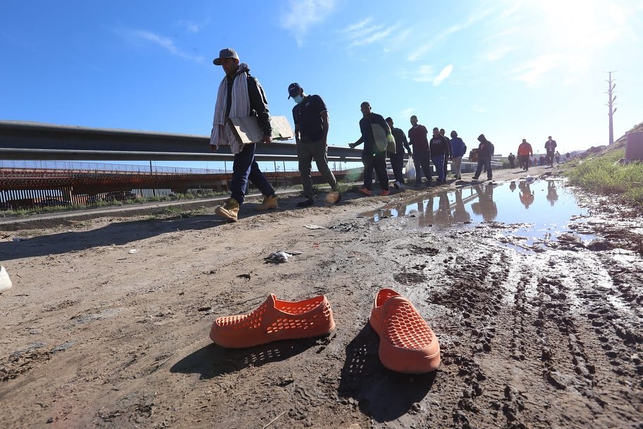 Sin dinero y extorsionados, asì sobreviven los migrantes venezolanos en Ciudad Juàrez.│Javier Ríos