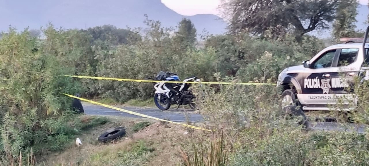 En la motocicleta viajaban dos menores de edad (Cortesía)