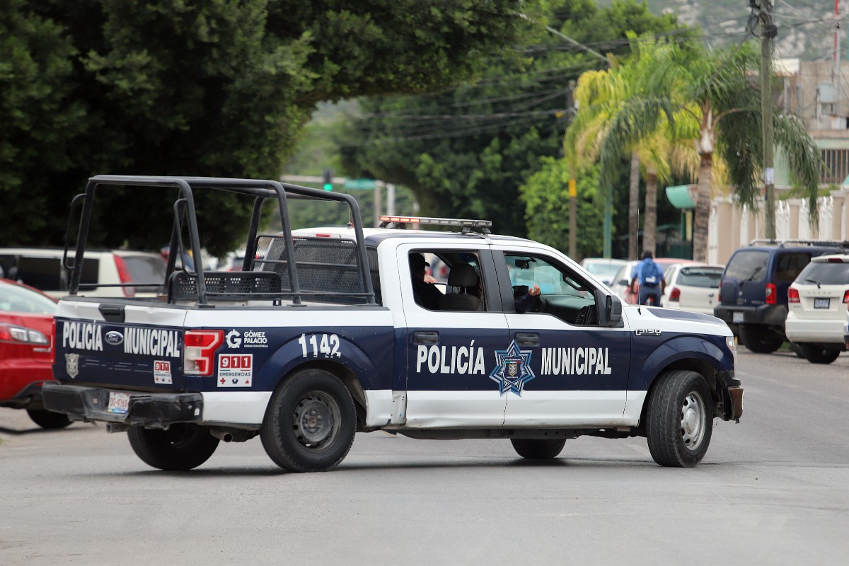 Policía de Gómez Palacio. (Especial)