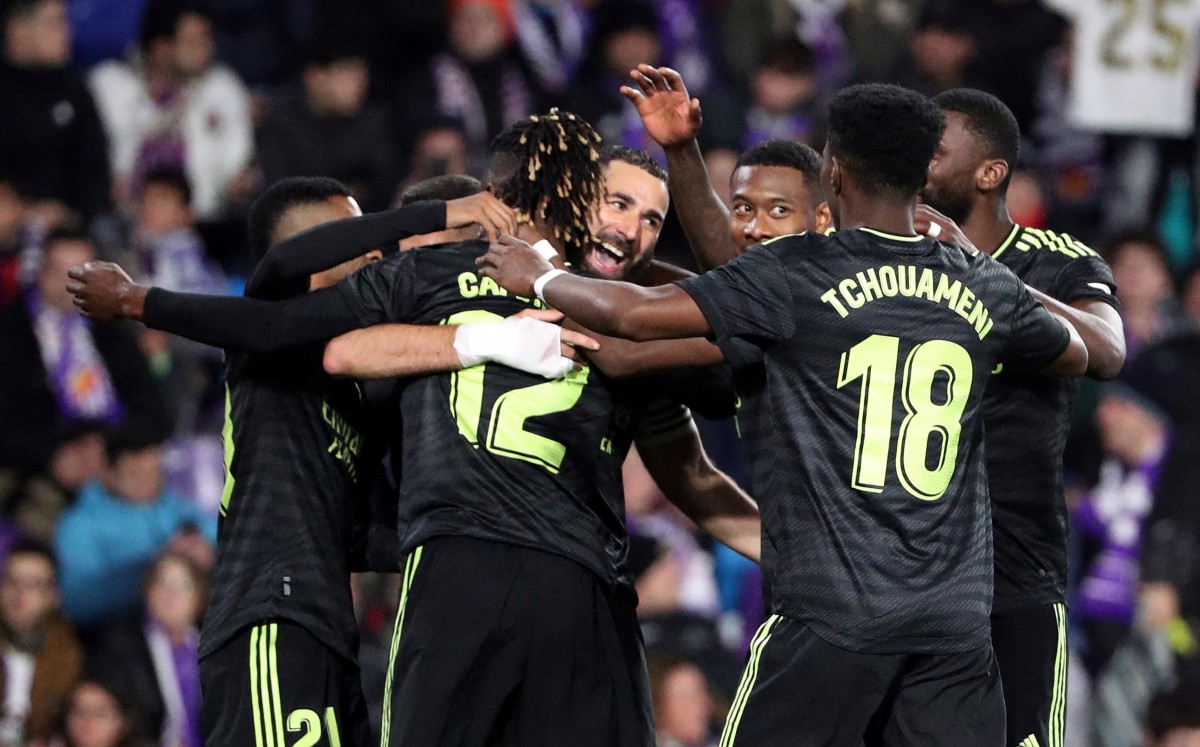 Real Madrid consigue la victoria de visita ante Real Valladolid (Reuters)