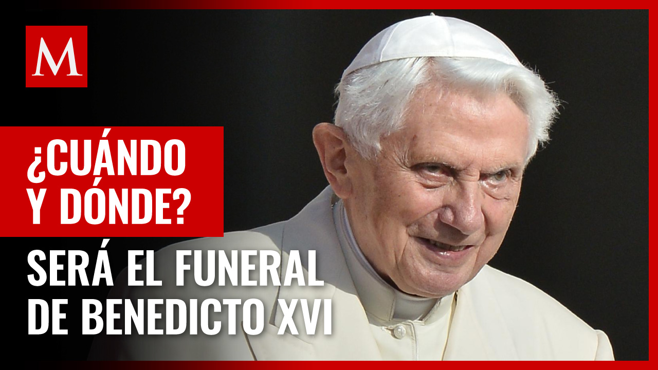 ¿Cuándo y dónde será el funeral de Benedicto XVI?