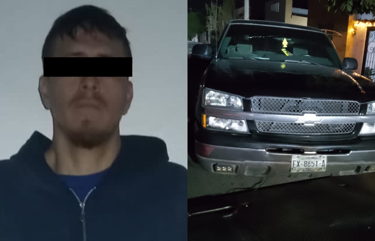 Fuerza Civil detiene a hombre por homicidio. Foto: Especial