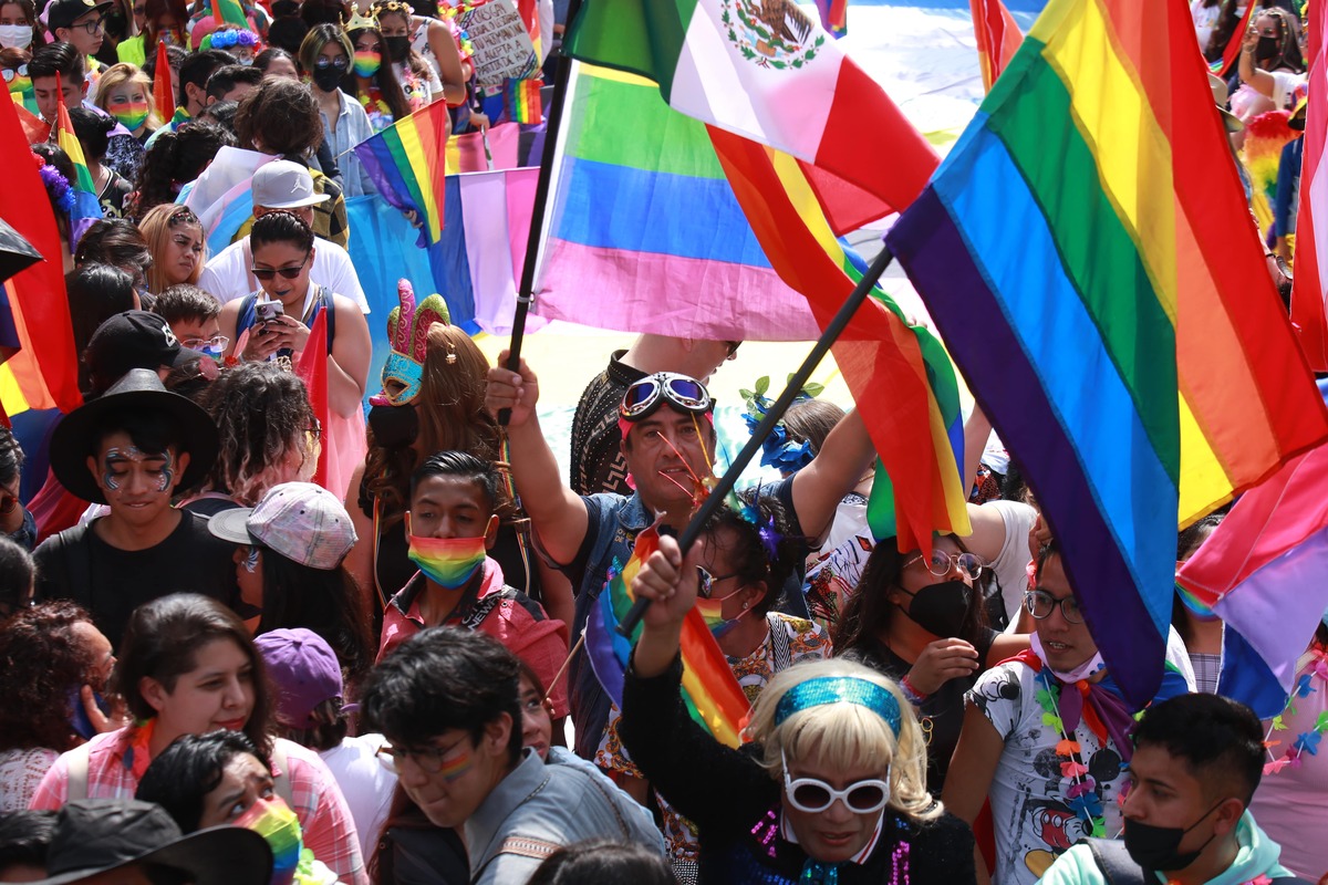 Marcha del orgullo LGBT+. (Juan Carlos Bautista)