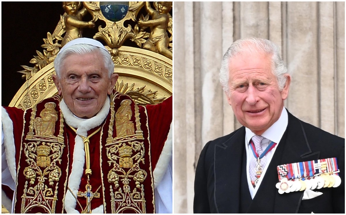 Rey Carlos III alaba a Benedicto XVI (Especial).