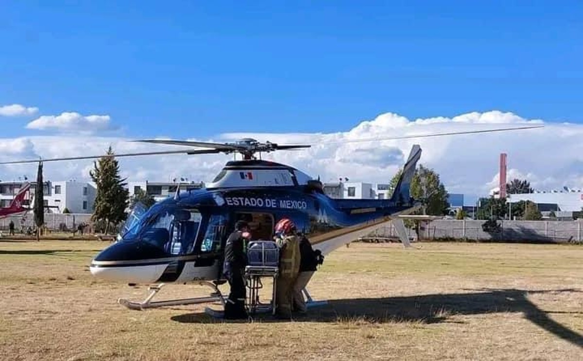 Dos fueron trasladados vía aérea. (Especial)
