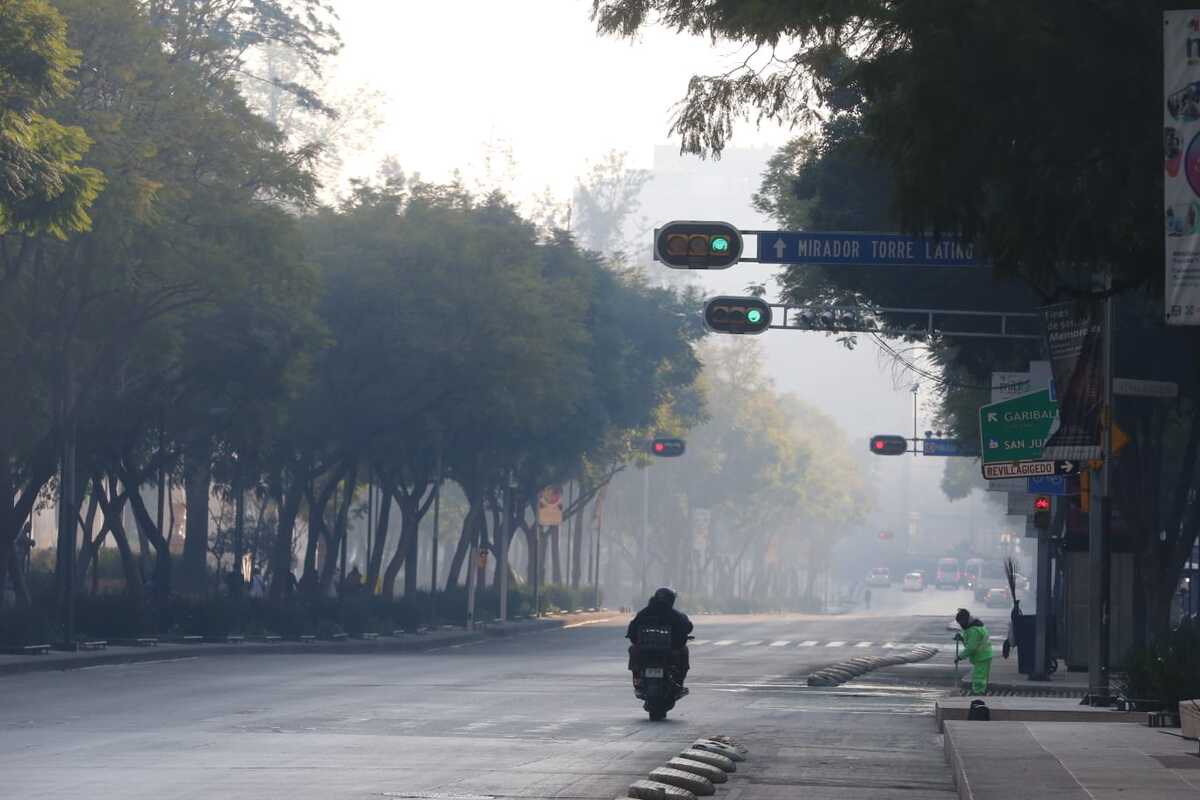 Previamente se había informado que la calidad del aire era extremadamente mala.| Javier Ríos