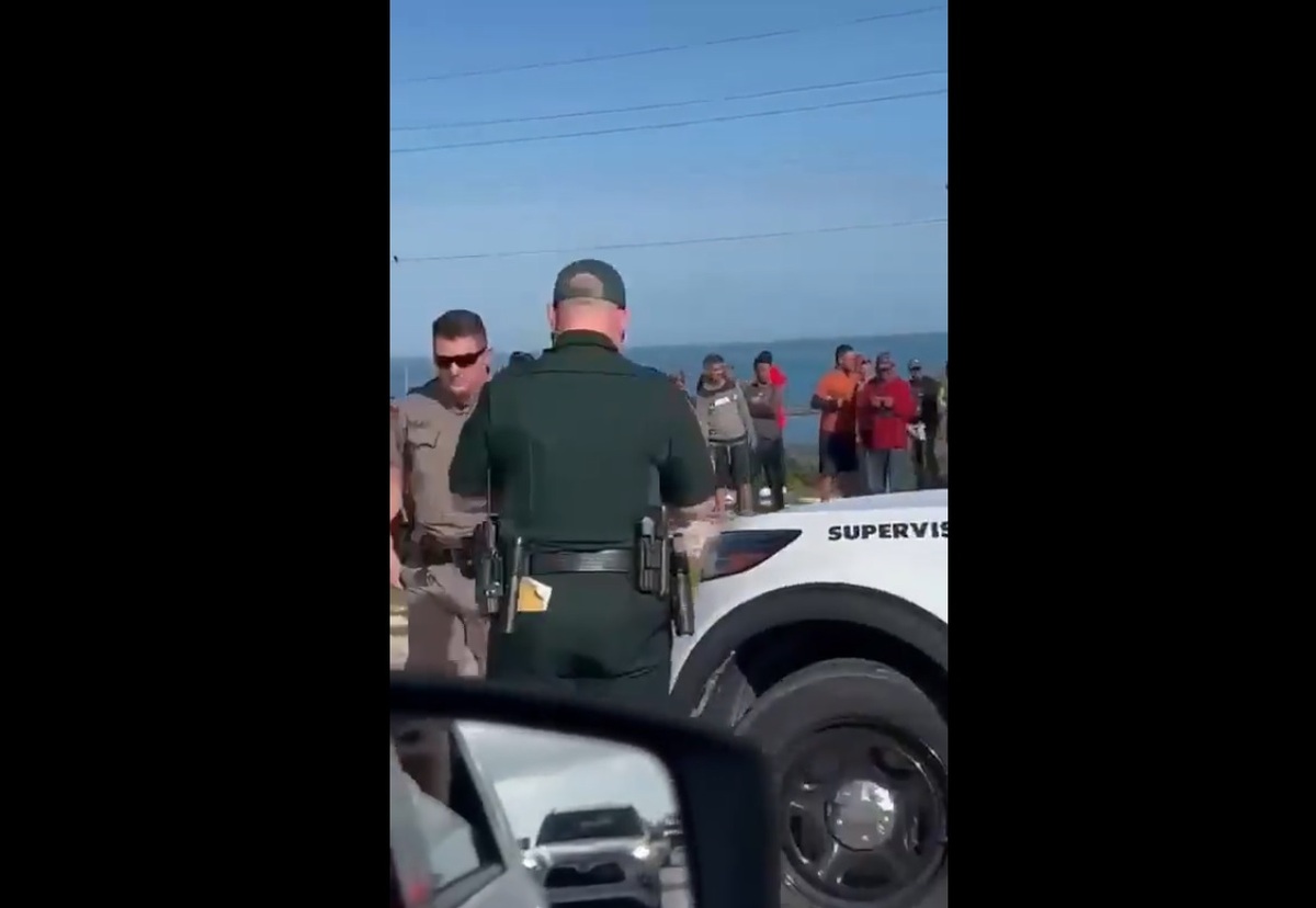 Elementos de la Patrulla fronteriza se encuentran en el lugar. (Especial)