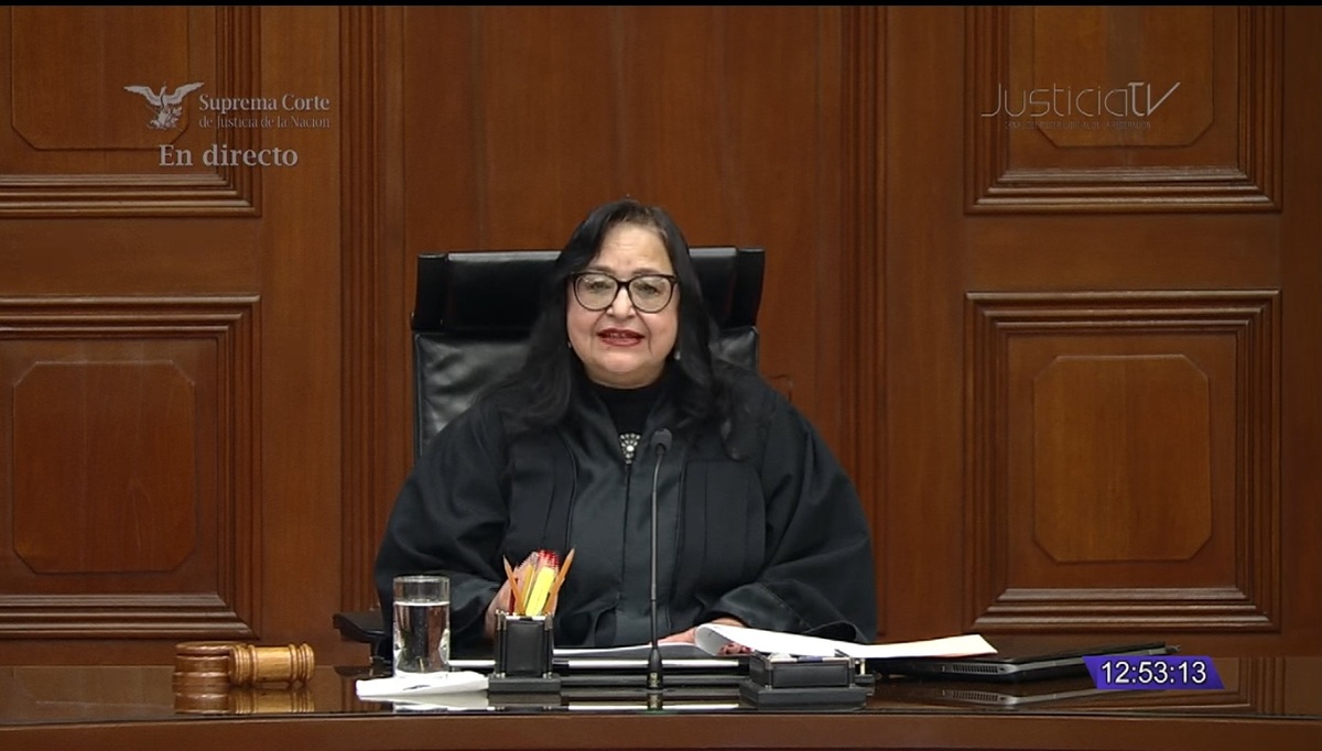 Toma de protesta de la nueva presidenta de la Corte | Captura