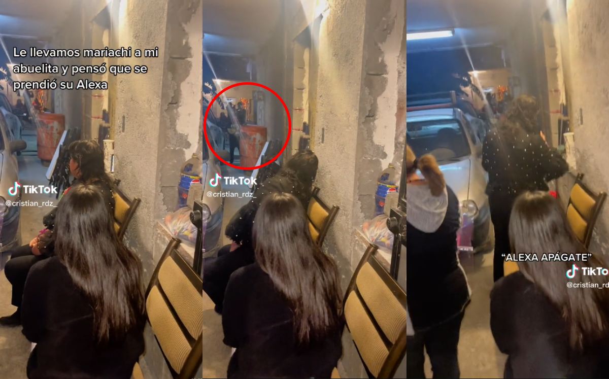 Abuelita recibió mariachi y pensó que era su Alexa | Video viral