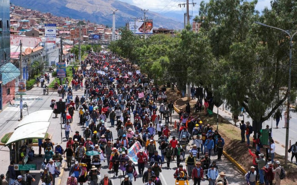 Despues de la destitución de Pedro Castillo, se han llevado a cabo diversas manifestaciones