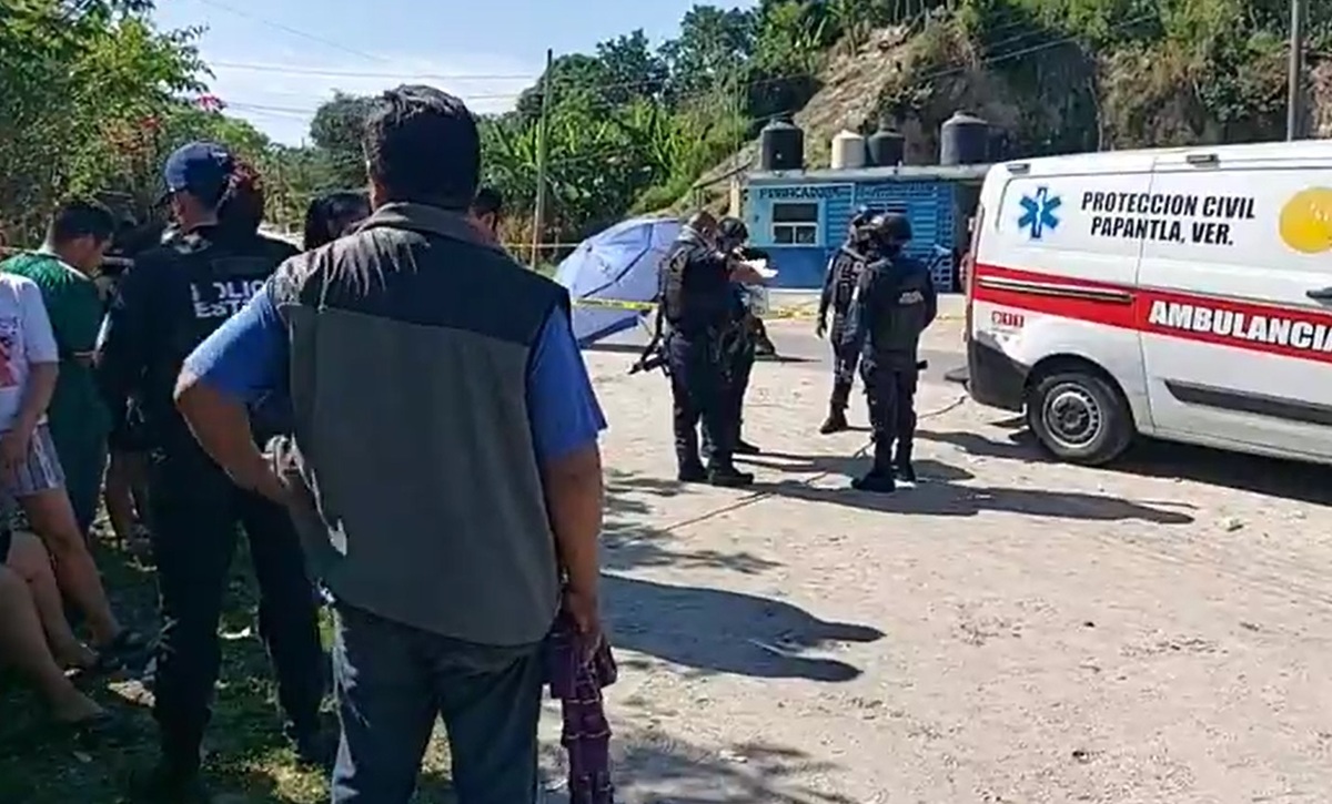 Elementos de seguridad ya se encuentran en el área. (Isabel Zamudio)