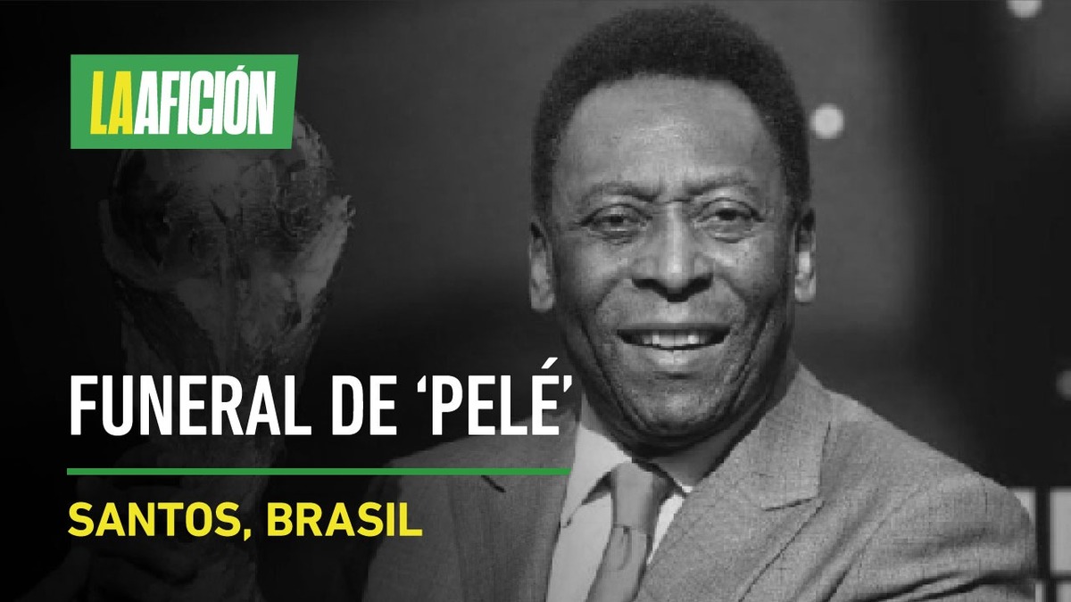 Funeral de Edson Arantes do Nascimento 'Pele' desde Santos, Brasil EN VIVO