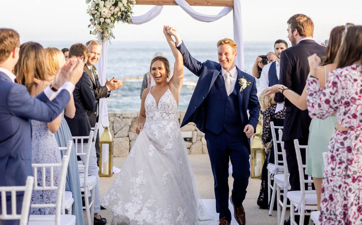 Boda en Los Cabos. / Cortesía: Sara Richardson Photography