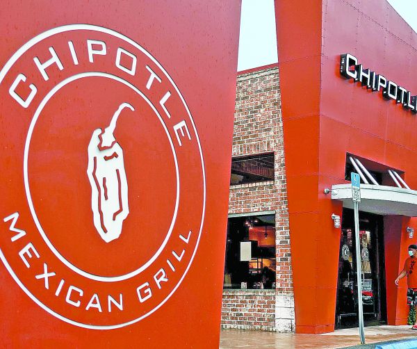 Chipotle, Disney y Caterpillar se incluyen en el listado. JOE RAEDLE/AFP