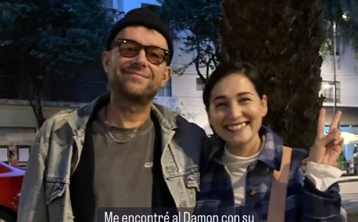Damon Albarn se pasea por la Ciudad de México | Twitter