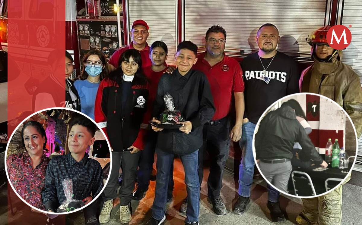 Laguneros llegan a ambientar los XV años de Bruno. (Especial)