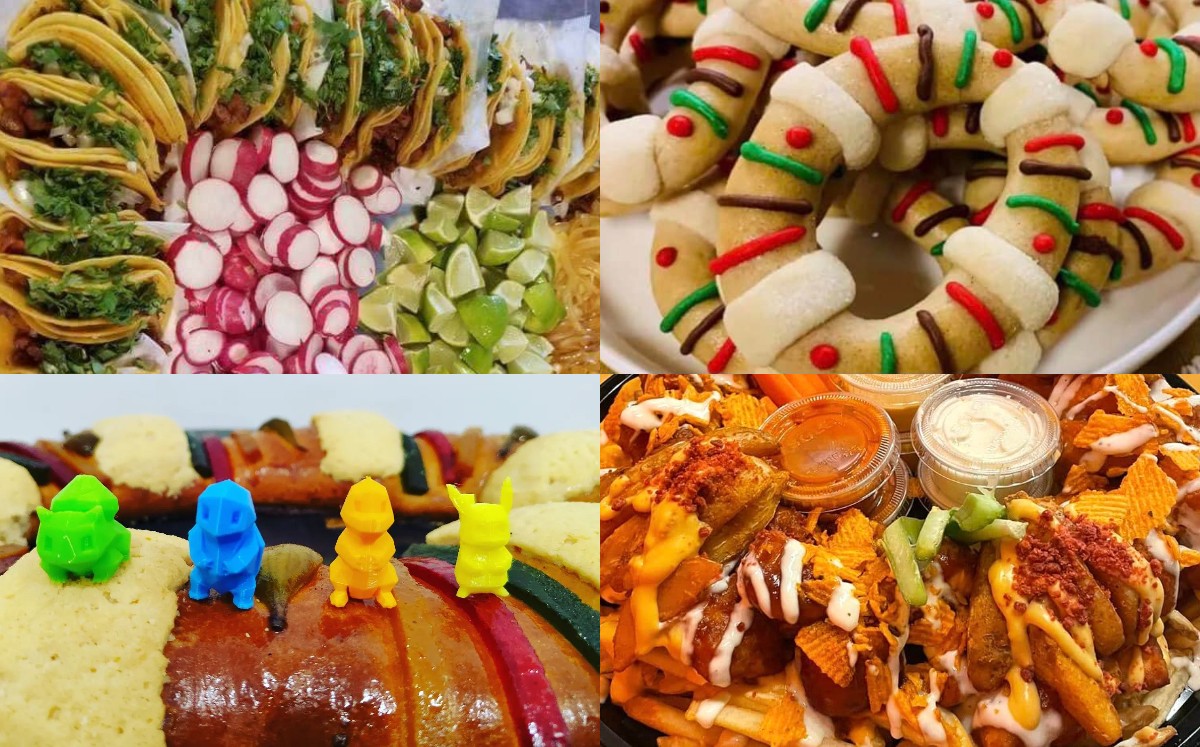 Rosca de Reyes "modernas". (Cortesía redes sociales)