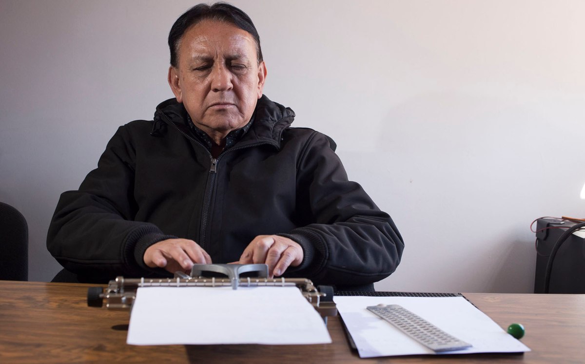 Sistema Braille en Puebla | Andrés Lobato