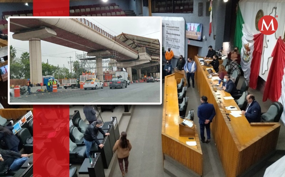 Congreso de NL pide explicación por reconstrucción de la Línea 2 del Metro. Foto: Especial