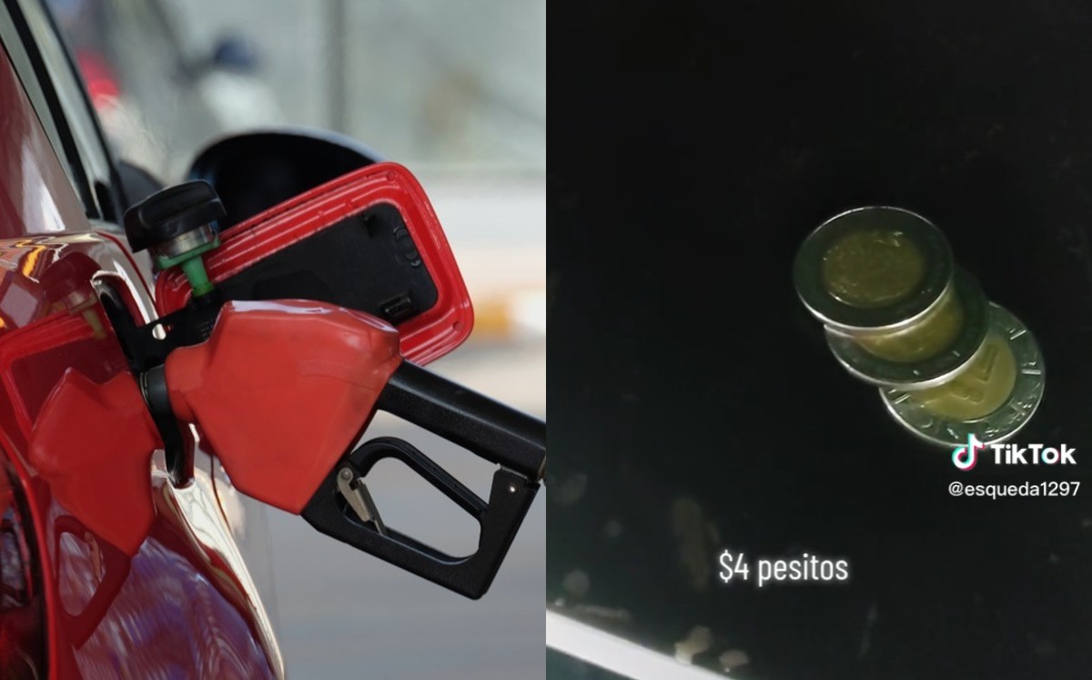 Empleado de gasolinera muestra cuánto recibe de propinas | Especial