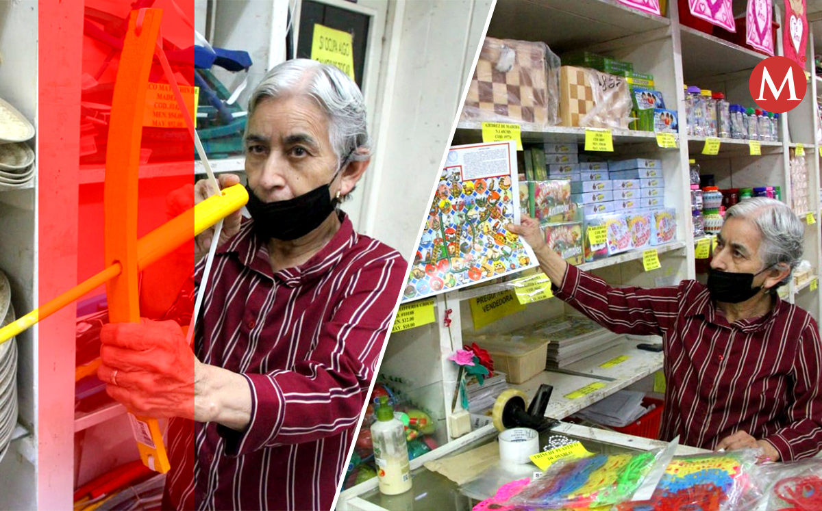 Sarita mostró la diversidad de juguetes que aún pueden brindar momentos de alegría tanto a grandes como chicos. Fotos: Leonel Rocha