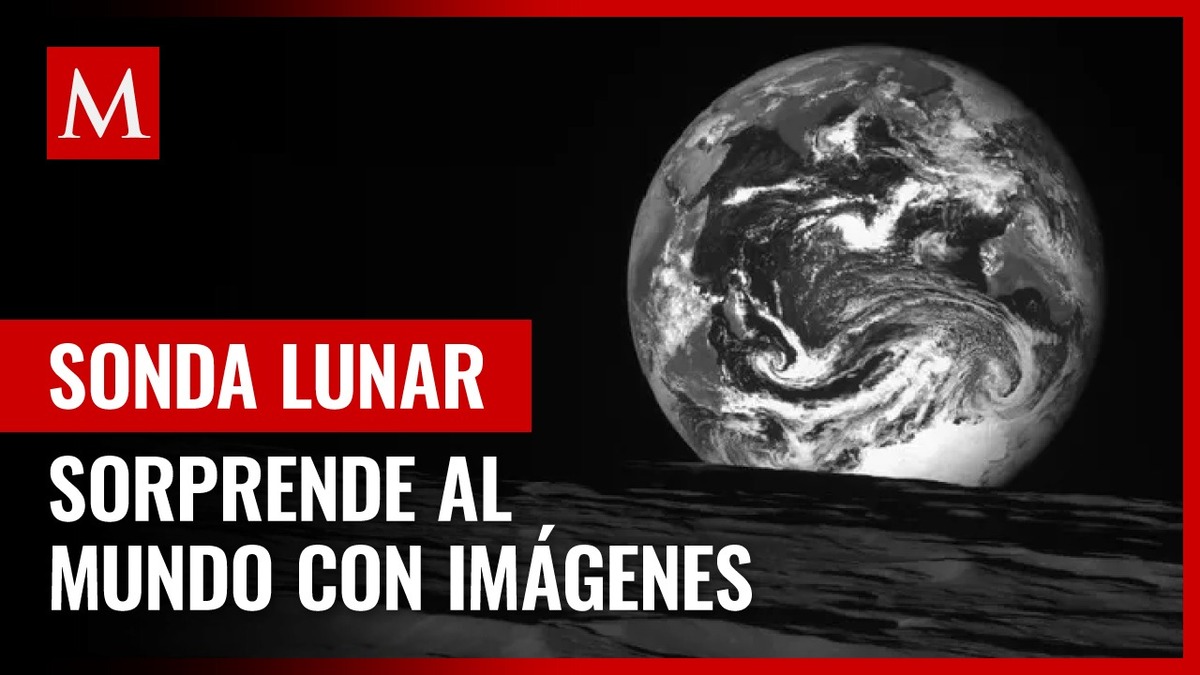 Sonda lunar surcoreana transmite impresionantes imágenes de la Tierra y la Luna