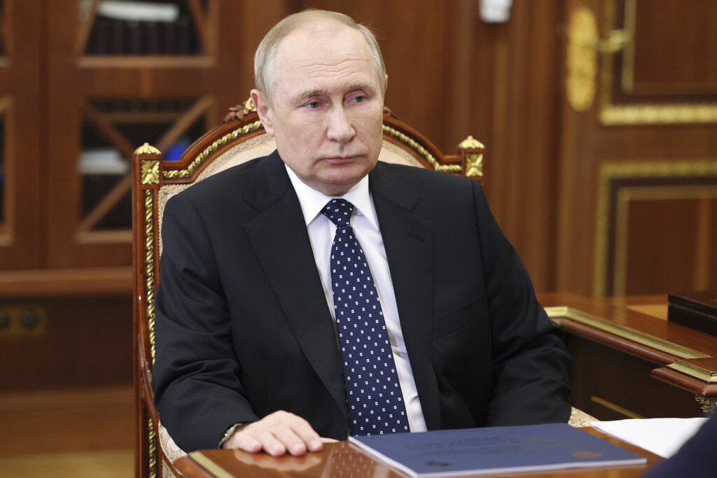 Vladimir Putin, presidente de Rusia. | Kremlin Pool Photo vía AP