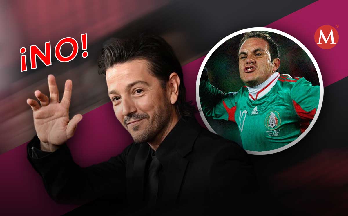 Diego Luna dice 'no' a ser Cuauhtémoc Blanco en su bioserie (Especial)