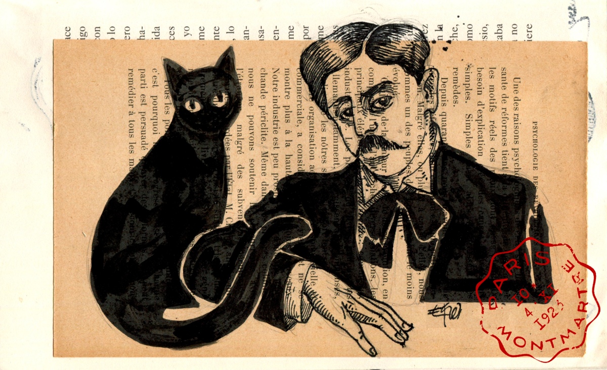 'Pushkin y Proust'. (Ilustración: Eko)