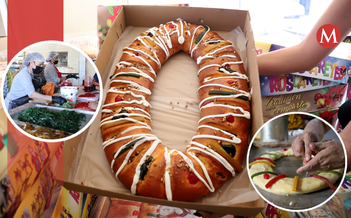 Rosca de Reyes pasa a ser más que una tradición, todo un lujo. (Rolando Riestra)