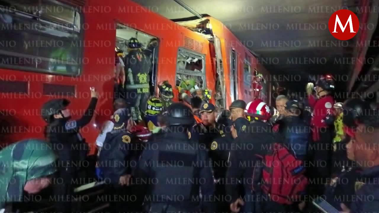 Accidente en la L3 del metro deja un muerto y más de 50 heridos