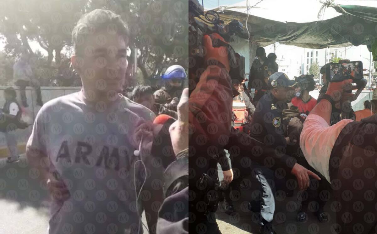 Arturo Delgado, usuario del Metro lesionado tras choque en Línea 3 | José Luis Medina