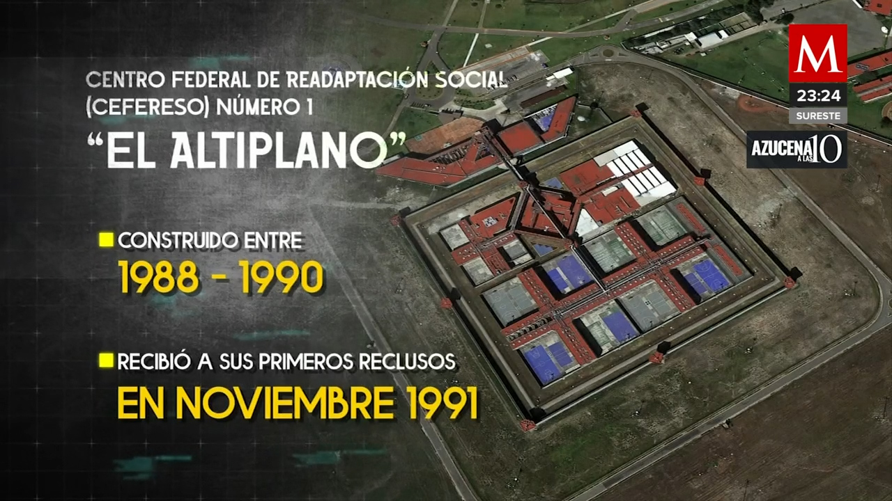 Así es el Penal del Altiplano donde Ovidio Guzmán pasará al menos 60 días