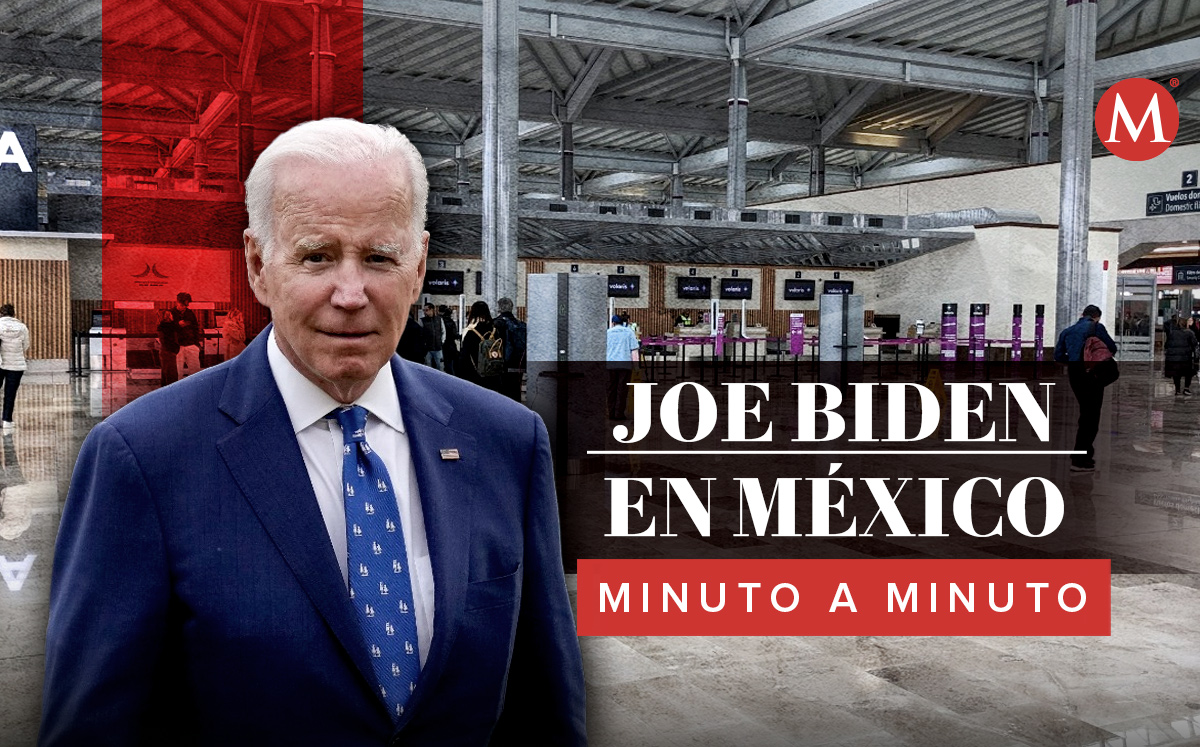 Joe Biden llegará al AIFA el 8 de enero. (Fotos: AFP / Especial)