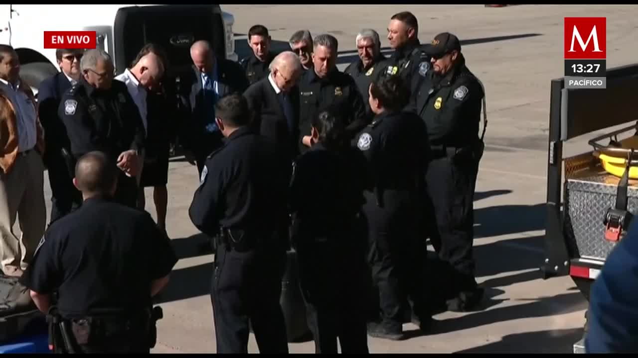 Joe Biden ya se encuentra en el Paso Texas, esperan su llegada a la
