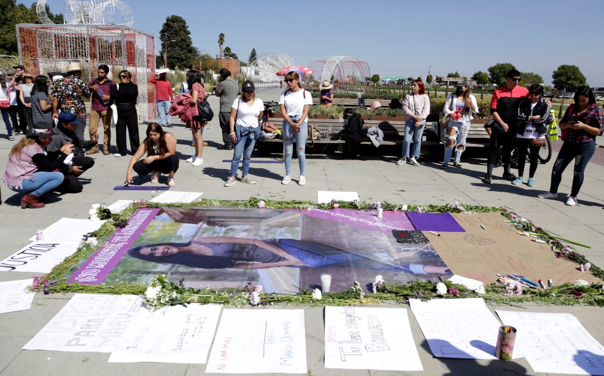 María Eugenia: se manifiestan para exigir justicia en San Andrés Cholula | Agencia Enfoque