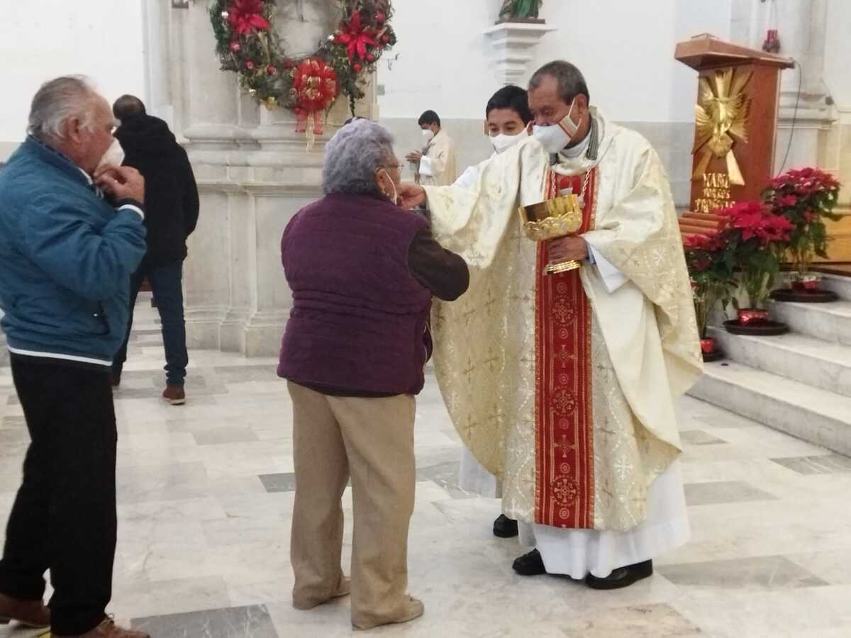 Monseñor Domingo Díaz Martínez, arzobispo de Tulancingo (Elizabeth Hernández)