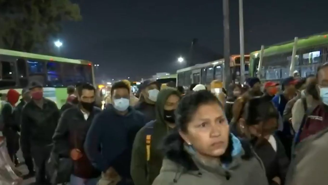 Inicia operativo de transporte RTP en paradero Indios Verdes