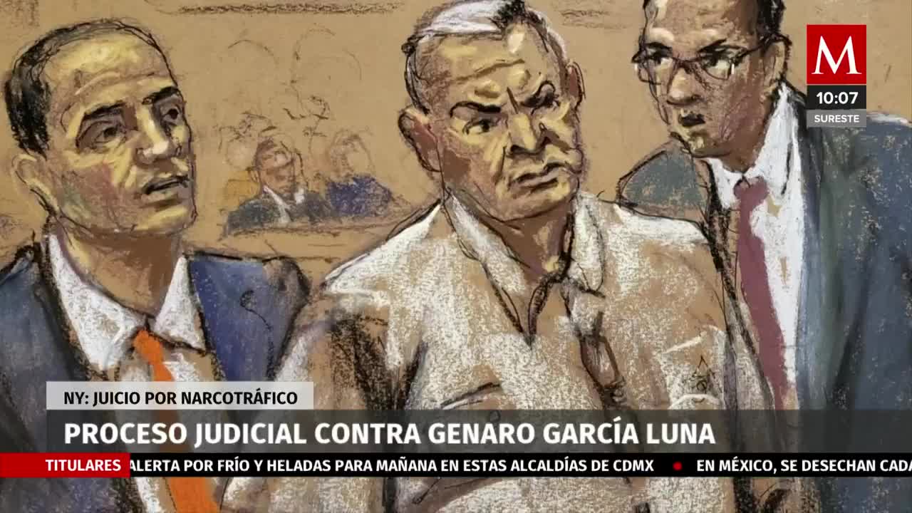 Inicia proceso judicial contra Genaro García Luna en Nueva York