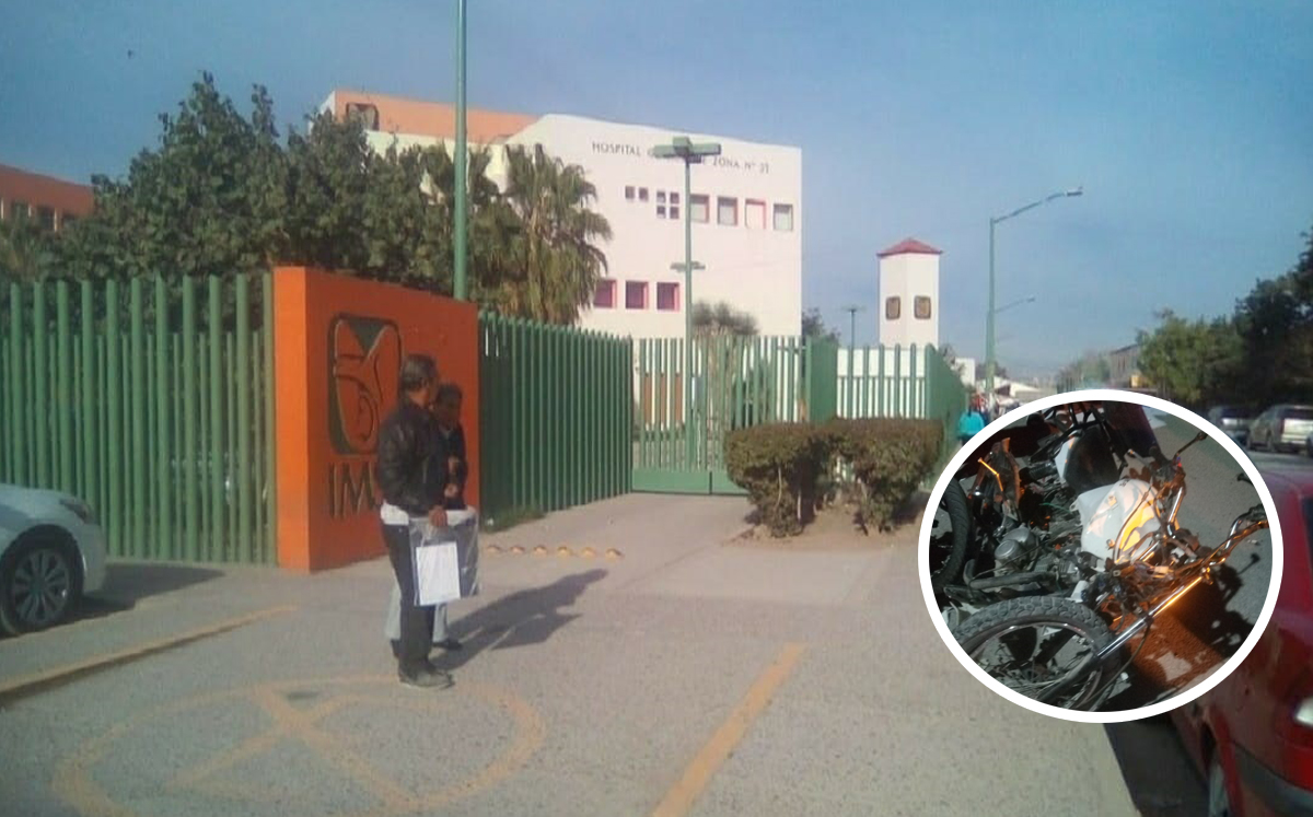 Reportan graves a dos menores de 14 años tras accidente en moto en Durango