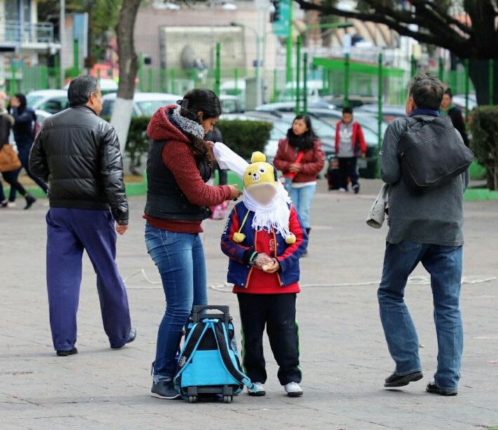La SSH señala que debido al cambio de temperaturas se deben reforzar medidas para evitar que niñas y niños no contraigan infecciones respiratorias