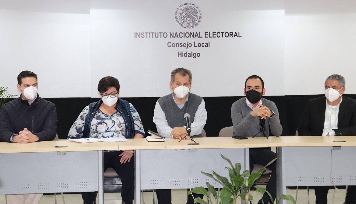 Alberto Duarte Romero hizo un llamado a seguir sumando esfuerzos en favor del INE Hidalgo (Cortesía)