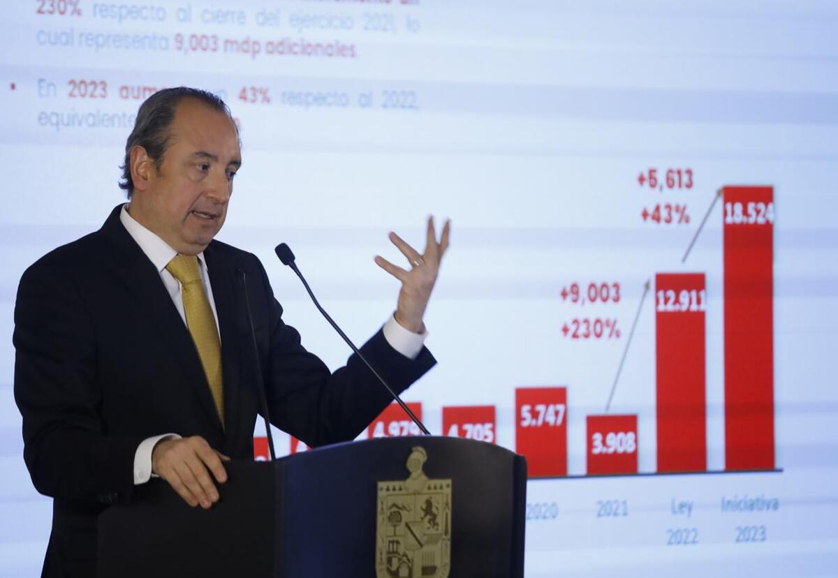 Carlos Garza Ibarra, Secretario de Finanzas y Tesorero General del Estado de Nuevo León | Jorge López