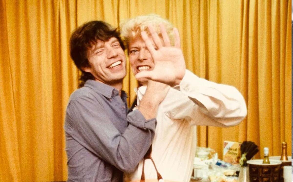 David Bowie y Mick Jagger| Instagram