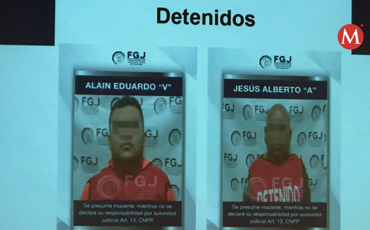 Detenidos en caso de Elena Lavín. (Antonio Hernández)
