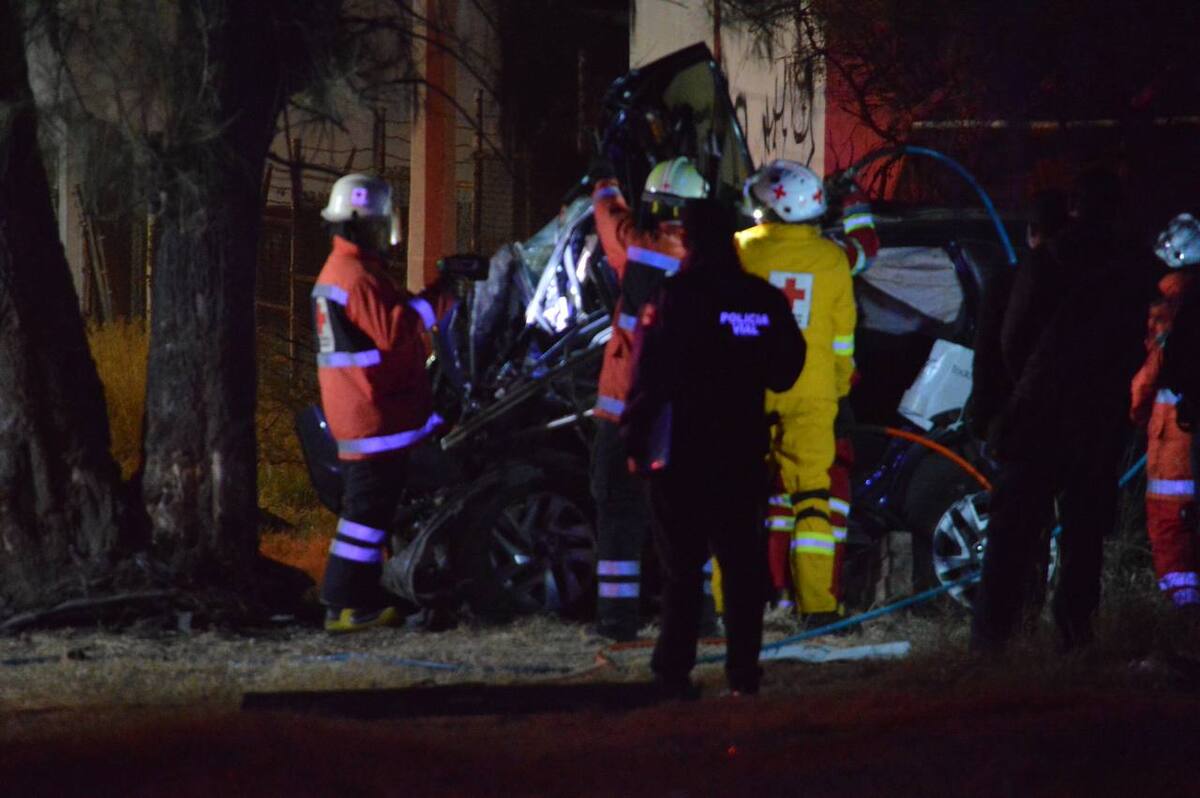 El joven murió tras chocar con un arbol en Aguascaliente | Especial
