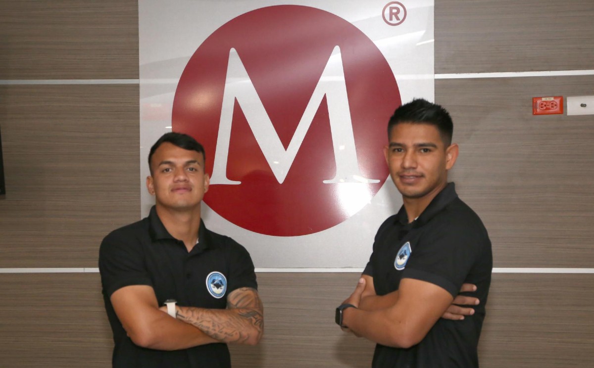 Axel Barrera y Jesús Moreno visitaron las instalaciones de Milenio. | Foto: Yazmín Sánchez
